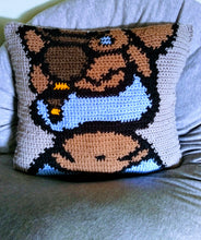 Load image into Gallery viewer, "Candy" Throw Pillow, Decorative Pillow. Handmade