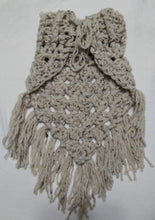 Load image into Gallery viewer, The Oversized Kerchief Cowl Scarf, Handmade Scarf, Crochet Scarf, Bandana Scarf, Triangular Scarf