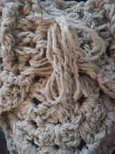 Load image into Gallery viewer, The Oversized Kerchief Cowl Scarf, Handmade Scarf, Crochet Scarf, Bandana Scarf, Triangular Scarf