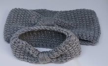 Load image into Gallery viewer, Mommy and Me Headband Set, Ear warmer Set, Newborn and Adult Set
