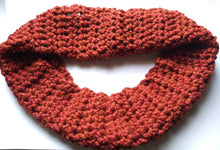 Load image into Gallery viewer, Crocheted Scarf, Handmade Thick Scarf, Infinity scarf
