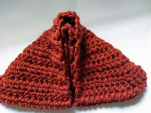 Load image into Gallery viewer, Crocheted Scarf, Handmade Thick Scarf, Infinity scarf
