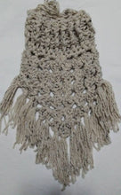 Load image into Gallery viewer, The Oversized  Kerchief Cowl  Scarf, Handmade Scarf, Crochet Scarf, Bandana Scarf, Triangular Scarf
